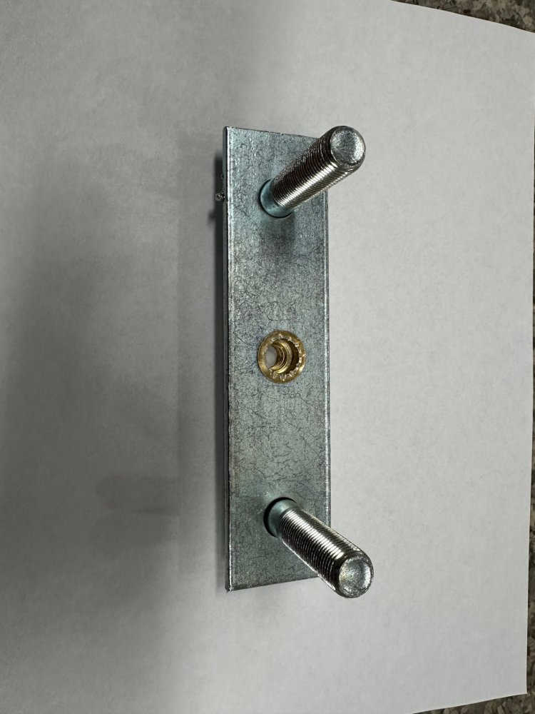 6 ON 5.5 VERTICAL STC INSERT, 6X5.5, SPARE TIRE CARRIER INSERT