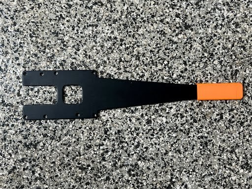 TRAILER GEARBOX HANDLE BRACKET FOR MULTI-MOUNT & SUPERMAX