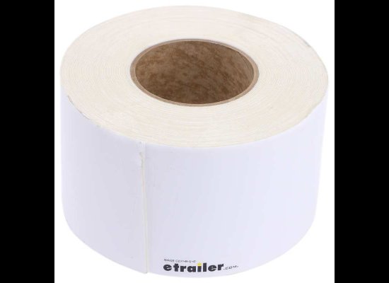 QUICK ROOF - ROOF TAPE FOR ENCLOSED TRAILERS 75' X 4" - WHITE, SOLD PER ROLL