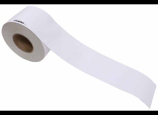 QUICK ROOF - ROOF TAPE FOR ENCLOSED TRAILERS 75' X 4" - WHITE, SOLD PER ROLL