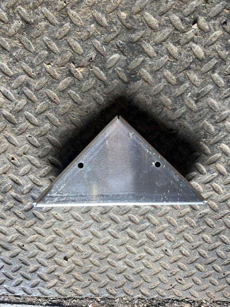 ALUMINUM 3" FENDER STEP PLATE - REMOVABLE, REAR