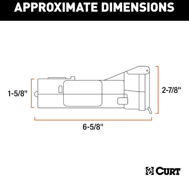 CURT ECHO WIRELESS BRAKE CONTROLLER, 7-WAY PLUG IN, BLUETOOTH CONNECTION, UP TO 2 AXLES PROPORTIONAL