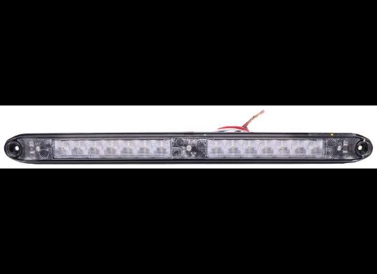 LED TRAILER TAIL LIGHT, ID BAR, RED LED AND WHITE LED UTILITY LIGHT, 17 DIODE, 15-1/2"X1"