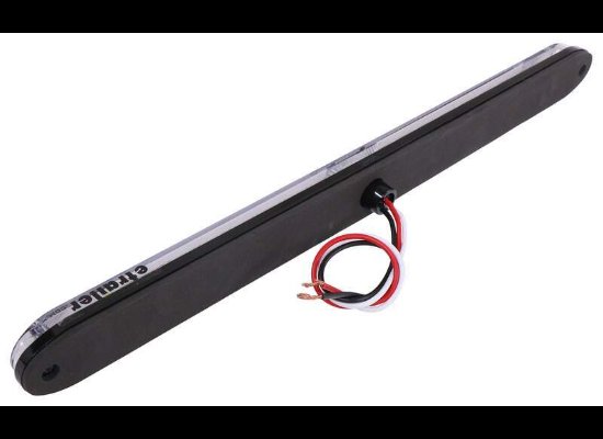 LED TRAILER TAIL LIGHT, ID BAR, RED LED AND WHITE LED UTILITY LIGHT, 17 DIODE, 15-1/2"X1"