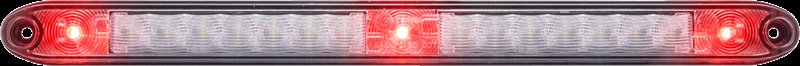 LED TRAILER TAIL LIGHT, ID BAR, RED LED AND WHITE LED UTILITY LIGHT, 17 DIODE, 15-1/2"X1"