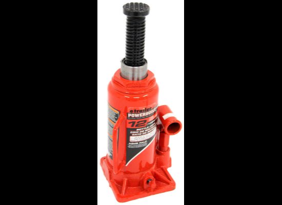 POWERBUILT BOTTLE JACK - 8-1/4" to 16-5/16" LIFT - 24,000 lbs