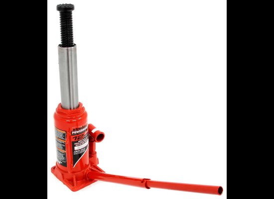 POWERBUILT BOTTLE JACK - 8-1/4" to 16-5/16" LIFT - 24,000 lbs