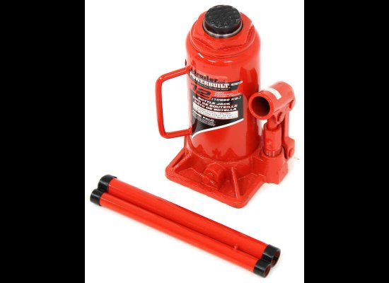 POWERBUILT BOTTLE JACK - 8-1/4" to 16-5/16" LIFT - 24,000 lbs