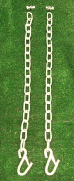 MASTERTOW TOWED VEHICLE SECURITY CHAIN SET - SET OF 2, INCLUDES CHAINS, BOLTS, WASHERS AND NUTS