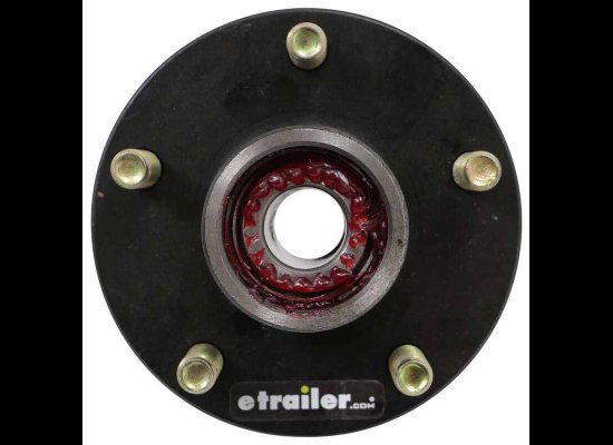 IDLER HUB ASSEMBLY - 5 ON 4.5 5X4.5, FOR 2.2K AXLES, BT8 SPINDLE, 1/2" STUDS
