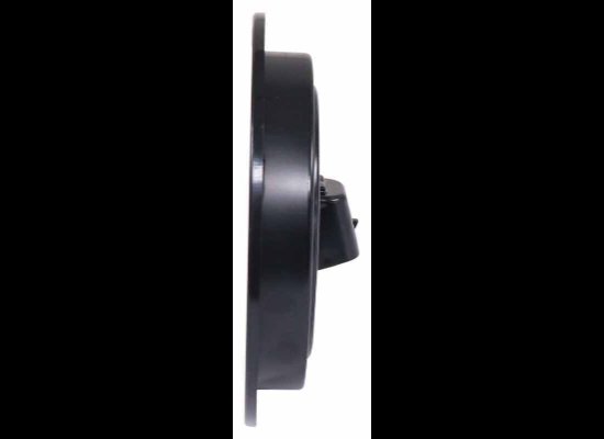 4-1/4" ROUND LED CLEAR / WHITE TRAILER LIGHT, FLANGE SURFACE MOUNT 5-1/2", 7 DIODE, CLEAR LENS