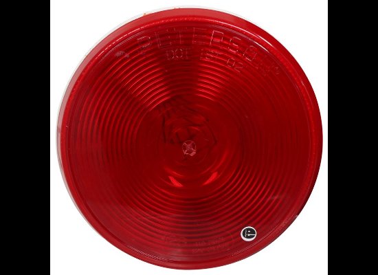 4-1/4" ROUND RED TRAILER TAIL LIGHT, STOP, TURN