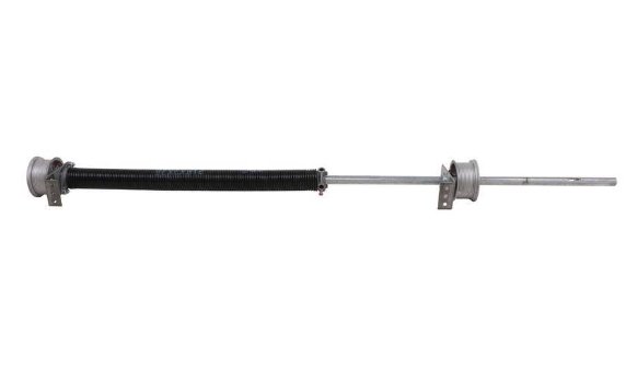 SINGLE CONVENTIONAL RAMP SPRING ASSEMBLY FOR 6' WIDE ENCLOSED TRAILER - 120lbs CAP, 38" - 69" DOOR