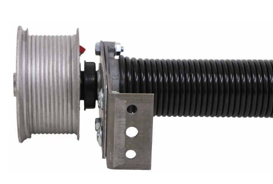 SINGLE CONVENTIONAL RAMP SPRING ASSEMBLY FOR 6' WIDE ENCLOSED TRAILER - 120lbs CAP, 38" - 69" DOOR