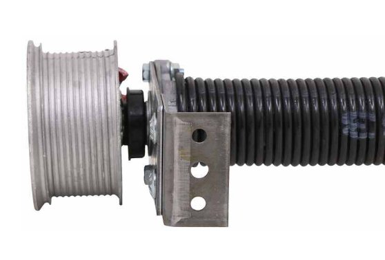 SINGLE CONVENTIONAL RAMP SPRING ASSEMBLY FOR 7' WIDE ENCLOSED TRAILER - 150lbs CAP, 43" - 79" DOOR