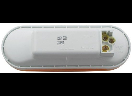 OPTRONICS TRAILER TAIL LIGHT - TURN, PARKING, MARKER - SUBMERSIBLE, OVAL AMBER