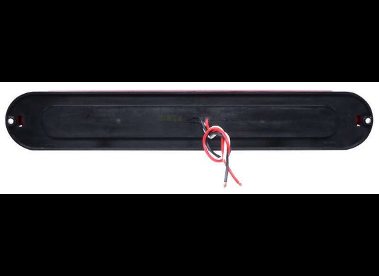 LED TRAILER COMBINATION TAIL LIGHT, STT - RED LENSE, 11 DIODE, 13-1/4" X 2-1/8"X1-7/16"