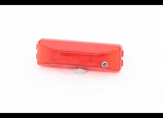 OPTRONICS RED THINLINE LED TRAILER CLEARANCE AND SIDE MARKER LIGHT RECTANGLE 4 DIODE