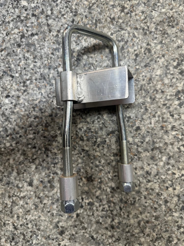 77 SERIES SPARE TIRE MOUNT - TIRE CARRIER SLOTTED SERIES - OLD STYLE