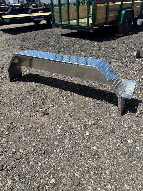 QUALITY STEEL/ALUMINUM REMOVABLE ALUMINUM FENDER ASSEMBLY, TANDEM AXLE