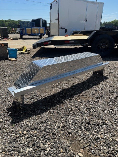QUALITY STEEL/ALUMINUM REMOVABLE ALUMINUM FENDER ASSEMBLY, TANDEM AXLE