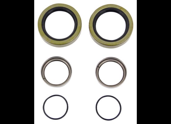 SPINDLE GREASE SEAL SET FOR L44649 INNER BEARING AND 1.980 BEARING BUDDY