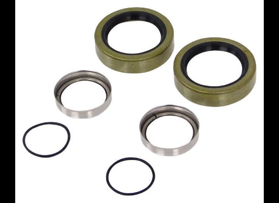 SPINDLE GREASE SEAL SET FOR L44649 INNER BEARING AND 1.980 BEARING BUDDY