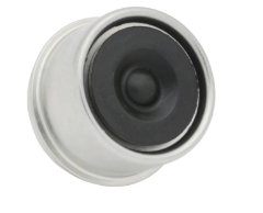5-LUG DUST CAP WITH PLUG 1.99 OD, DOMED EZ LUBE, FOR 2K - 3.5K AXLES, 2"