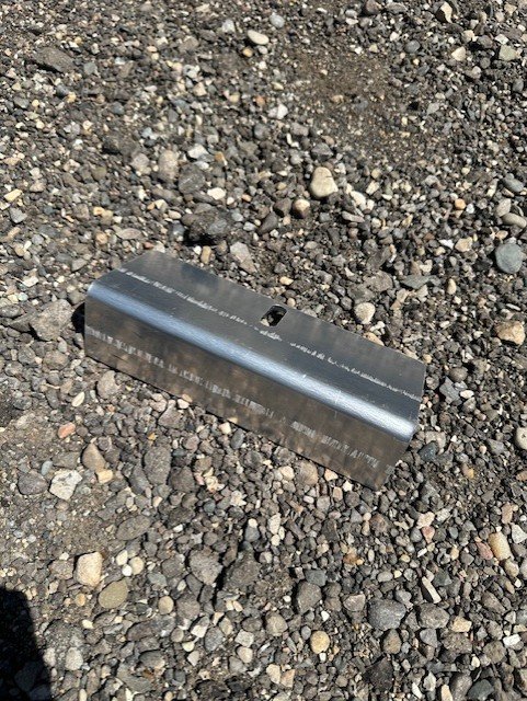 QUALITY STEEL/ALUMINUM REMOVABLE ALUMINUM FENDER BRACKET, WELD ON