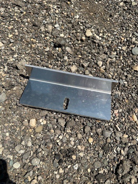 QUALITY STEEL/ALUMINUM REMOVABLE ALUMINUM FENDER BRACKET, WELD ON