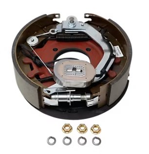 ELECTRIC DRUM BRAKE ASSEMBLY RH, 8K-9K Per Pair 12-1/4" X 3-3/8" , 4 BOLT - RETAIL BOXED