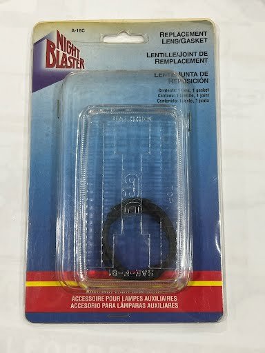 REPLACEMENT LENS/GASKET, "THE NIGHT BLASTER"