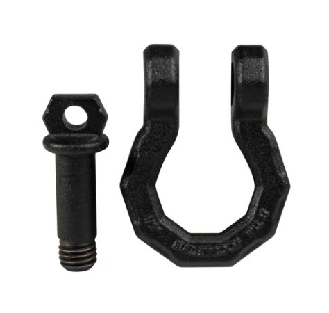 BULLETPROOF C-CHANNEL SHACKLES FOR SAFETY CHAINS (PAIR) - 8,000lbs WLL