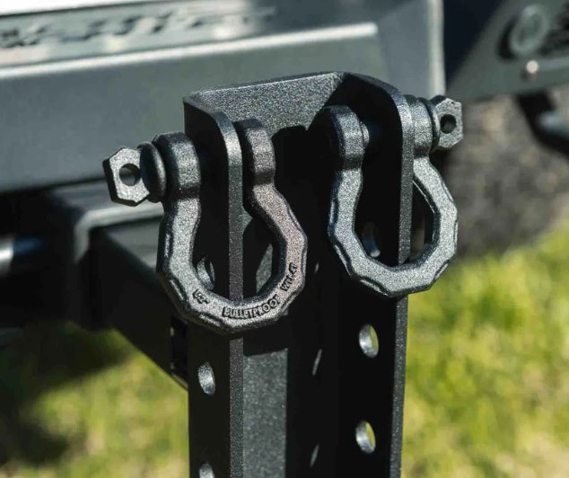 BULLETPROOF C-CHANNEL SHACKLES FOR SAFETY CHAINS (PAIR) - 8,000lbs WLL