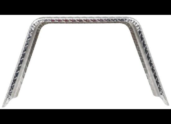 JEEP STYLE ALUMINUM TREAD PLATE, SINGLE AXLE FENDER, ATP - 10"X36"X19"