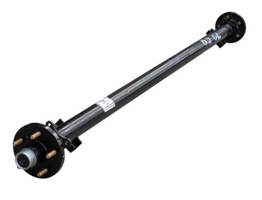 LIPPERT AXLE 3.5K, IDLER HUBS, 5X4.5, HF 93" , SC 80" , STRAIGHT, EZ-LUBE