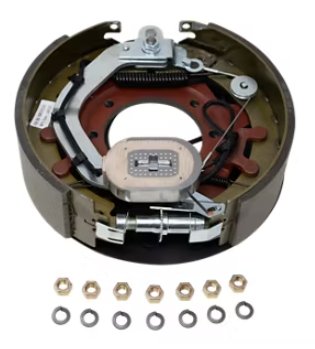 ELECTRIC DRUM BRAKE ASSEMBLY LH, 9K-10K Per Pair 12-1/4" X 3-3/8" , 7 BOLT - RETAIL BOXED