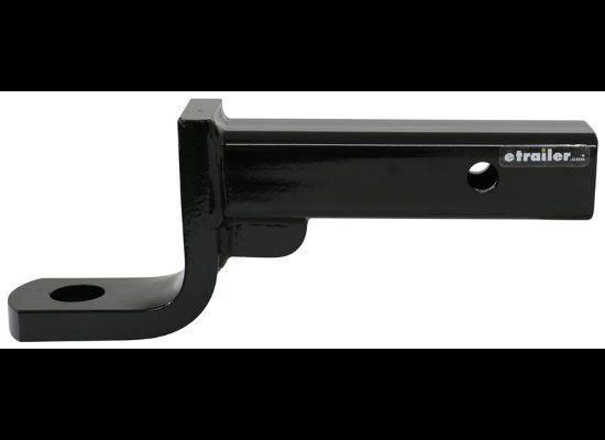 CURT BALL MOUNT 2" HITCH RECIEVER, CLASS IV 4" DROP, 2-3/4" RISE, 1-1/4" SHANK, 10K