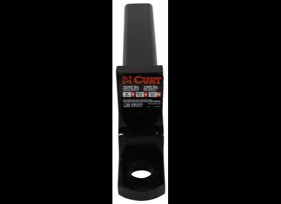 CURT BALL MOUNT 2" HITCH RECIEVER, CLASS IV 4" DROP, 2-3/4" RISE, 1-1/4" SHANK, 10K