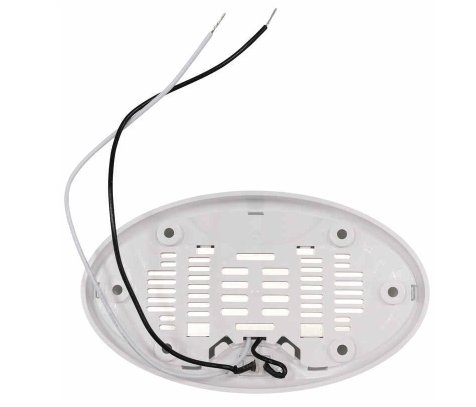TECNIQ DOME SURFACE LIGHT 6" - OVAL - WITH SWITCH