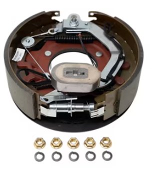 ELECTRIC DRUM BRAKE ASSEMBLY RH, 9K-10K Per Pair 12-1/4" X 3-3/8" , 5 BOLT - RETAIL BOXED