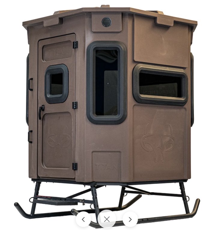 Titan Pro Blind Combo-Brown--- w/ skid #22