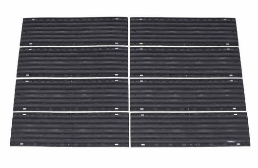 CALIBER LOWPRO GLIDES, 9" WIDE - FOR SNOWMOBILE TRAILERS, QUANTITY 8 PACK, 20' - RETAIL BOXED