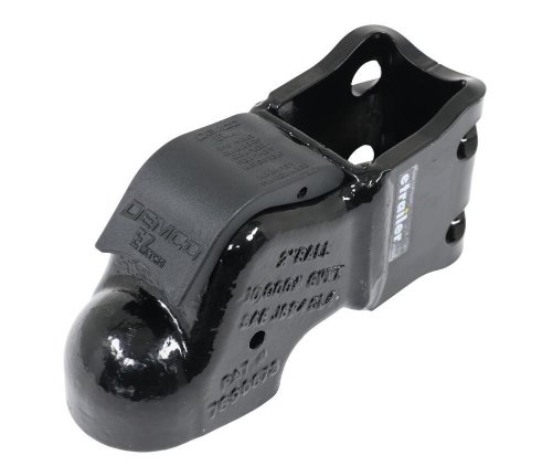 DEMCO COUPLER W/EZ LATCH, 2" BALL, 10K, C-CHANNEL MOUNT, ADJUSTABLE