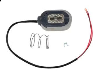 BRAKE MAGNET DEXTER 12.25" AFTER 7-1-2017 RED/BLACK WIRE