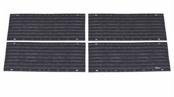 CALIBER LOWPRO GLIDES, 9" WIDE - FOR SNOWMOBILE TRAILERS, QUANTITY 4 PACK, 10' - RETAIL BOXED