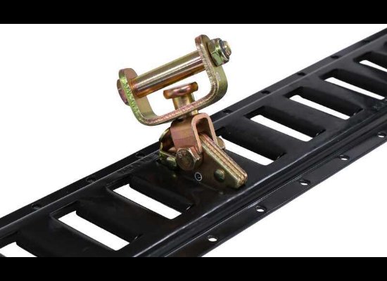 eTrailer E-TRACK ROLLER IDLER - 1,333lbs - FOR 2" RATCHET STRAP