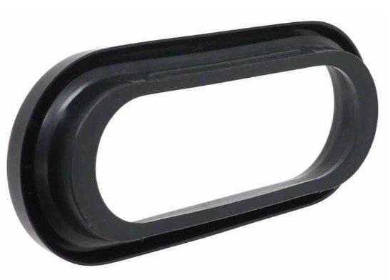 PVC GROMMET FOR 6", 6-1/2" OVAL TRAILER TAIL LIGHT