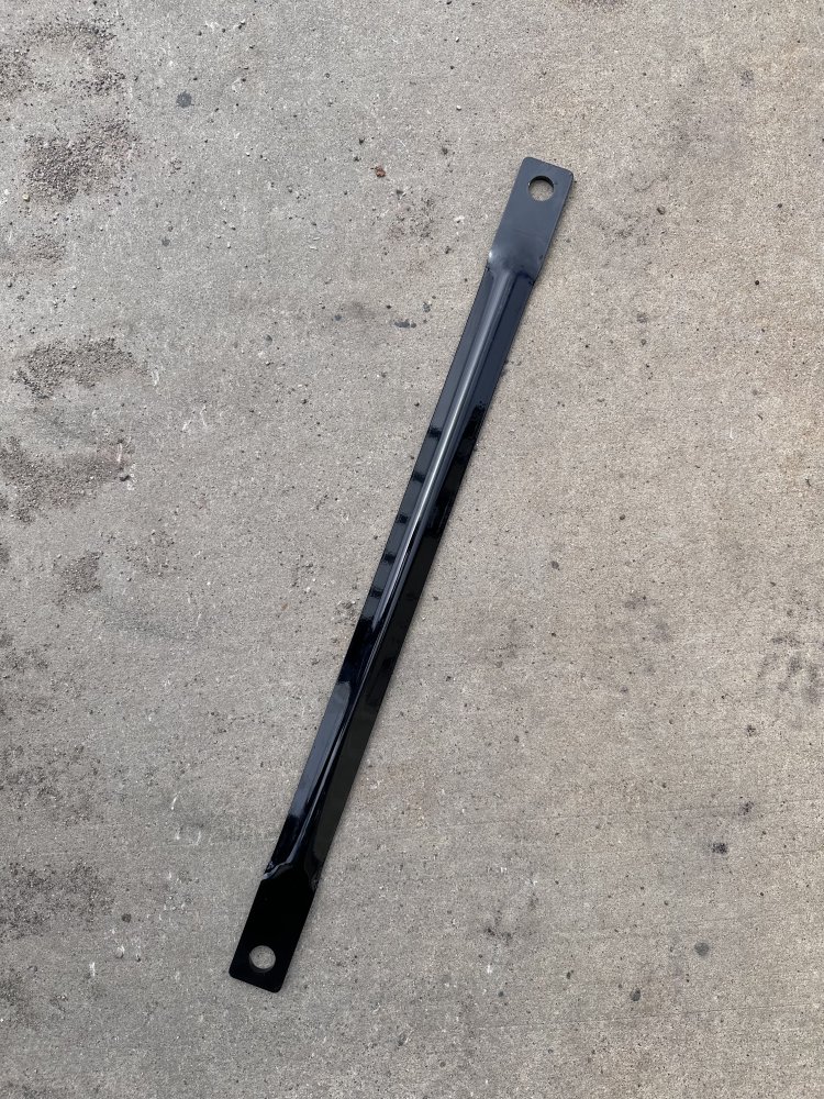 SURE-TRAC FORMED RAMP STRAP 30" LONG FOR STAND UP / FLIP UP RAMPS, BLACK