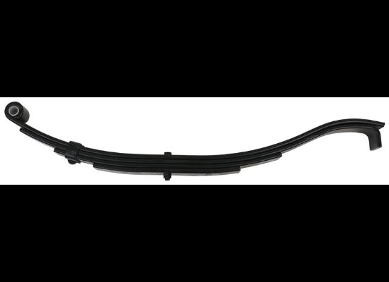 4 LEAF SLIPPER SPRING W/ HOOK END, SPRING EYE 9/16" , 28-1/8" L X 2" W , FOR 4K AXLE